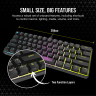 K65 RGB MINI 60% Mechanical Gaming Keyboard — CHERRY MX Red — Black