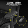 TC100 RELAXED Gaming Chair - Leatherette Black/Black