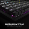 K70 CORE RGB Mechanical Gaming Keyboard — Steel Grey