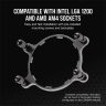 Hydro X Series XC7 RGB CPU Water Block (1200/AM4) - Silver