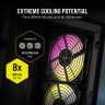 2000D RGB AIRFLOW Mini-ITX PC Case - Black