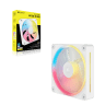 iCUE LINK LX120-R RGB 120mm PWM Reverse Fan Expansion - White