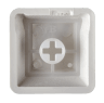 CORSAIR GAMING PBT Double-shot Keycaps Full 104/105-Keyset — White