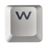 CORSAIR GAMING PBT Double-shot Keycaps Full 104/105-Keyset — White