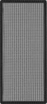 Crystal 680X RGB Side Magnetic Dust Filter, Black