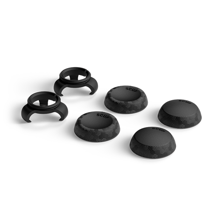 Thumbstick Grips - Tactic 6 Pack Black