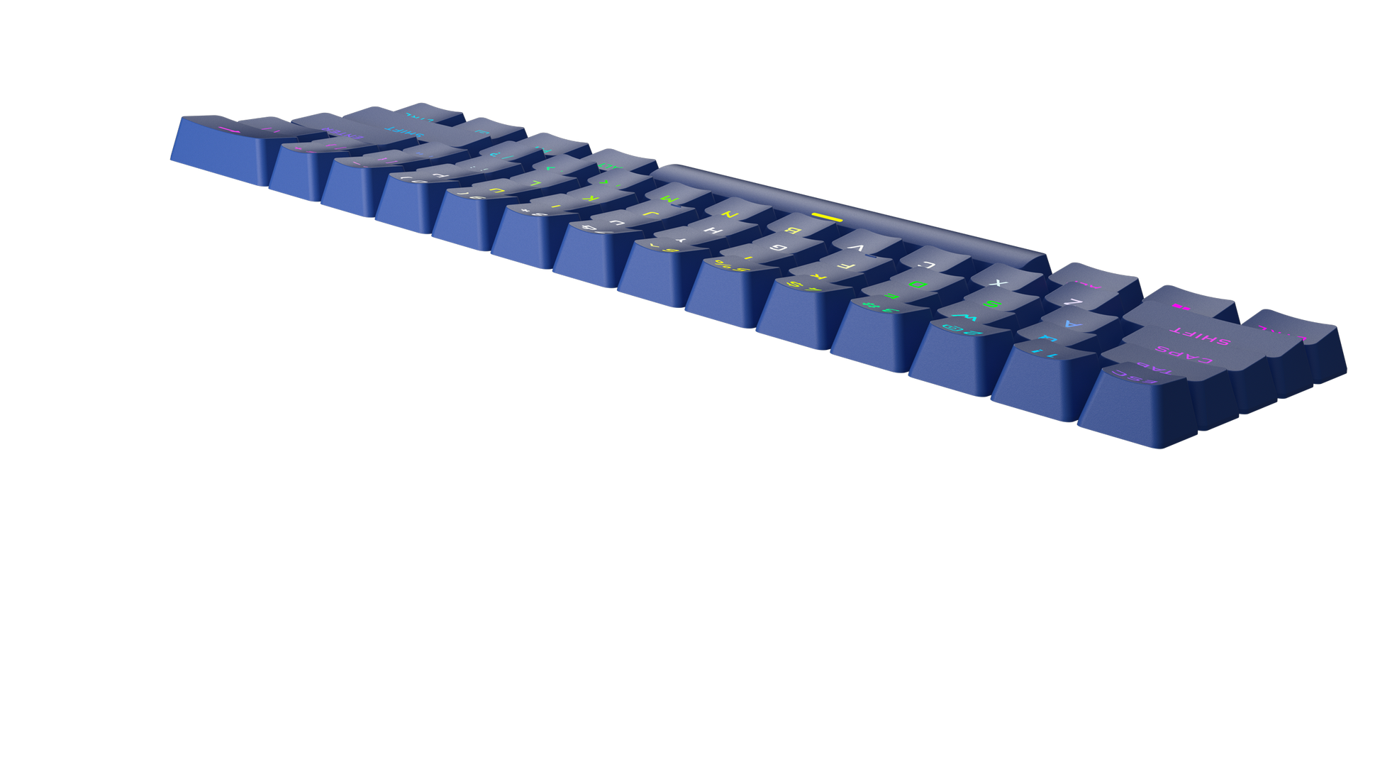 K70 Keycaps - Blue