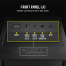 iCUE 4000D RGB AIRFLOW Mid-Tower Case, Black - 3x AF120 RGB ELITE Fans - iCUE Lighting Node PRO Controller - High-airflow Design