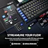VANGUARD AIR 99 WIRELESS Optical-Mechanical Gaming Keyboard - Black (Revival Series)