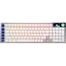 VANGUARD AIR 99 WIRELESS Optical-Mechanical Gaming Keyboard - White (Revival Series)