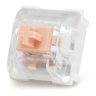 DROP Holy Panda X Clear Mechanical Switches, Tactile, 3-Pin, 35 Pack (MDX-36770-1)
