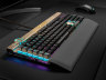 K100 RGB Optical-Mechanical Gaming Keyboard - Midnight Gold