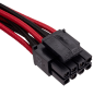 Premium Individually Sleeved PSU Cable Kit Starter Package, Type 4 (Generation 3) - Red/Black