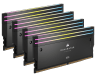 DOMINATOR® TITANIUM RGB 96GB (4x24GB) DDR5 DRAM 6400MT/s CL32 Intel XMP Memory Kit — Black