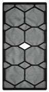 Obsidian 1000D Front Dust Filter