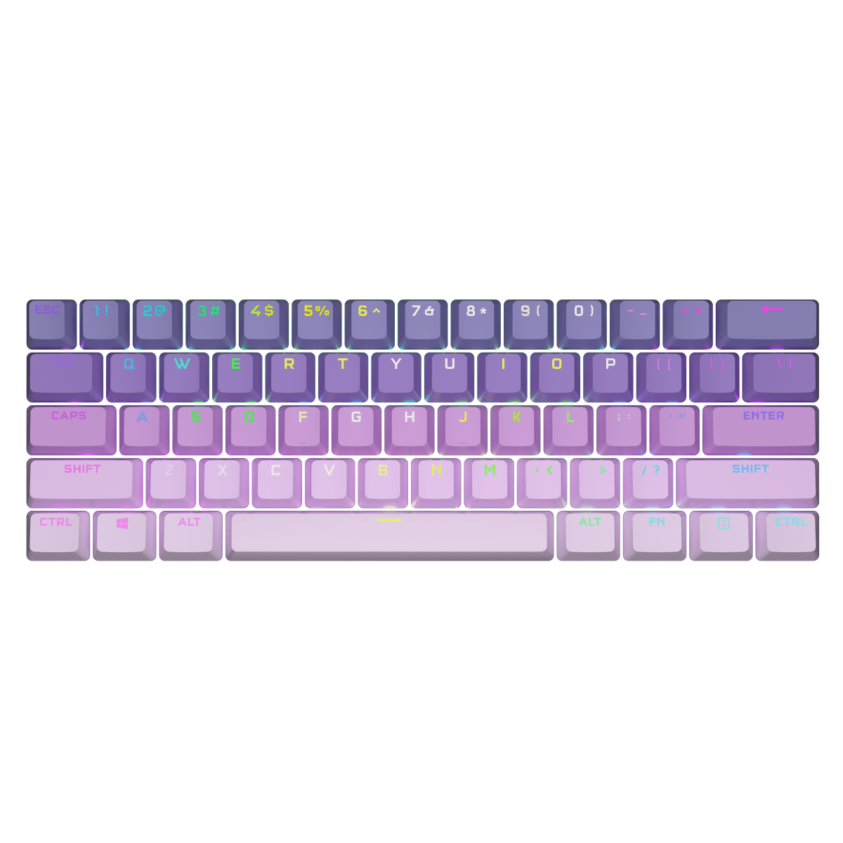 ENCHANTED QUEST Mini Keycap Set - Pastel Twilight