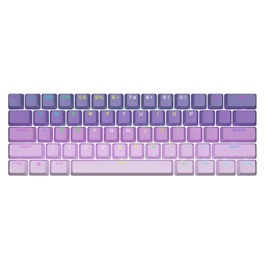ENCHANTED QUEST Mini Keycap Set - Pastel Twilight