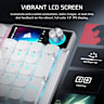 VANGUARD AIR 99 WIRELESS Optical-Mechanical Gaming Keyboard - White (Revival Series)