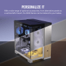 6500X Mid-Tower Dual Chamber PC Case - White