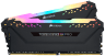 VENGEANCE® RGB PRO 32GB (2 x 16GB) DDR4 DRAM Up To 3200MHz C18 Memory Kit — Black
