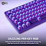 K65 PLUS Wireless Mechanical Gaming Keyboard – Atomic Purple