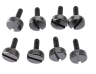 Crystal 280X Tempered Glass Panel Screw Set, Black