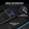 K70 RGB PRO Mechanical Gaming Keyboard with PBT DOUBLE SHOT PRO Keycaps — CHERRY® MX Blue