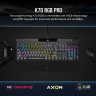 K70 RGB PRO Mechanical Gaming Keyboard with PBT DOUBLE SHOT PRO Keycaps — CHERRY® MX Blue