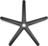 CORSAIR T and TC-Series 5 point chair base - Steel