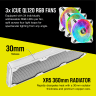 HYDRO X SERIES iCUE XH305i RGB PRO Custom Cooling Kit - White