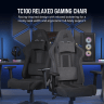 TC100 RELAXED Gaming Chair - Fabric Black/Black