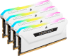 VENGEANCE RGB PRO SL 64GB (4 x 16GB) DDR4 DRAM Up To 3200MHz C16 Memory Kit – White