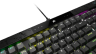 K70 MAX RGB Magnetic-Mechanical Gaming Keyboard — Adjustable CORSAIR MGX Switches — Steel Grey