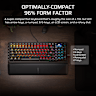 VANGUARD 96 Mechanical Gaming Keyboard, CORSAIR MLX Pulse