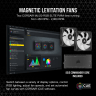 iCUE H100i ELITE LCD Display Liquid CPU Cooler