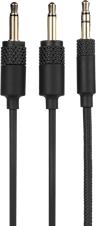 VIRTUOSO PRO 3.5mm cable without Boom Mic V2, Black
