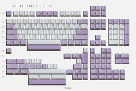 Drop DCD Cozy Boba Keycap Set - Base