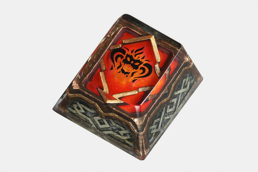 Drop + The Lord of the Rings™ Into the Fire Artisan Keycap - Nameless Terror