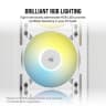 iCUE AF140 RGB ELITE 140mm PWM Fan - White