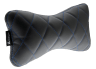 T1 RACE Head/Neck Cushion, Black with Blue Stitching