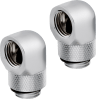 Hydro X Series 90° Rotary Adapter Twin Pack — Chrome