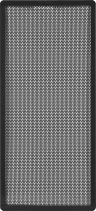 Crystal 680X RGB Side Magnetic Dust Filter, Black