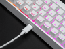 K65 RGB MINI 60% Mechanical Gaming Keyboard — CHERRY MX SPEED — White
