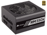 RMx Series™ RM550x — 550 Watt 80 PLUS® Gold Certified Fully Modular PSU