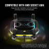 Hydro X Series XC5 RGB PRO CPU Water Block (AM5/AM4)