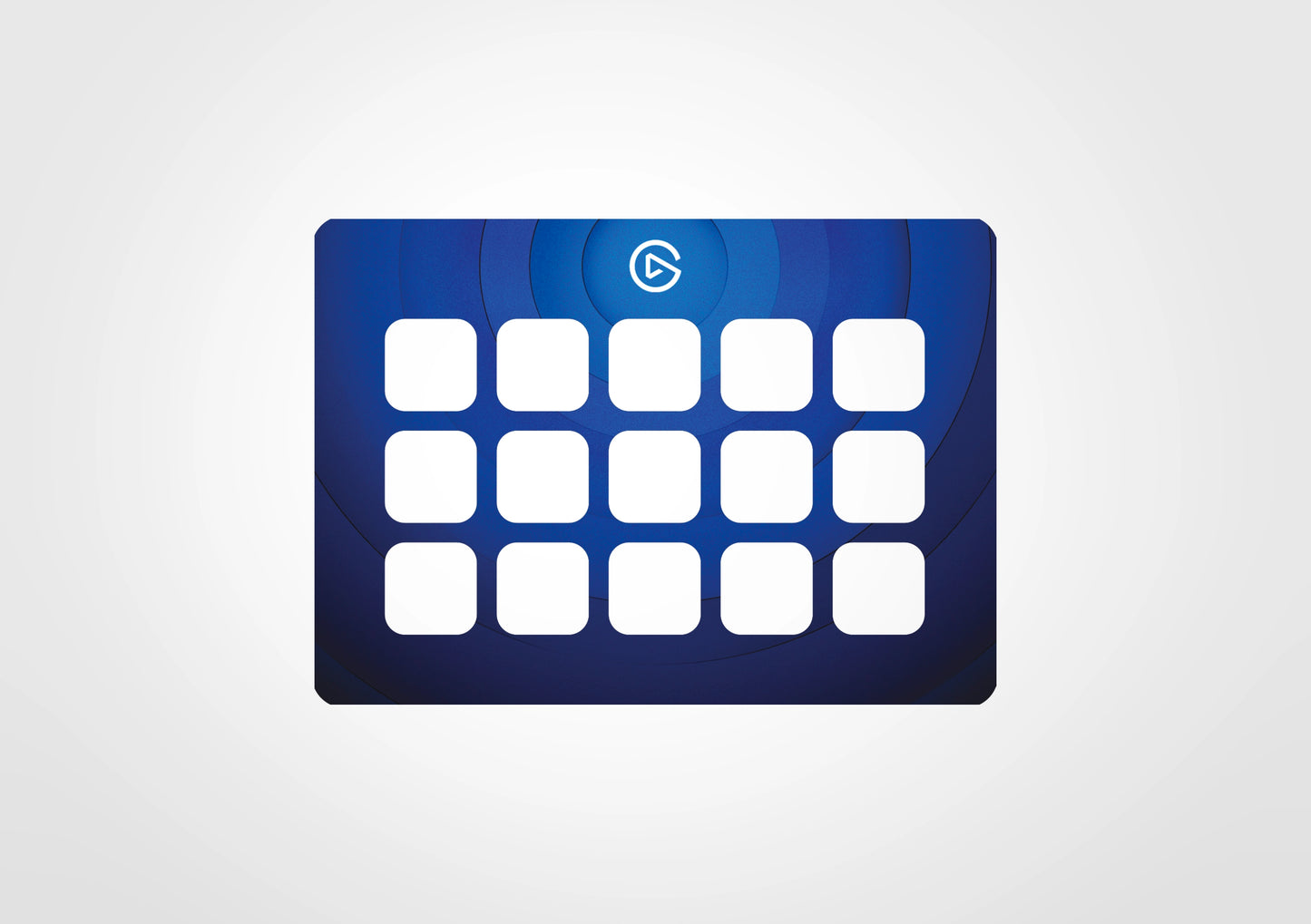 Centric Blue Faceplate