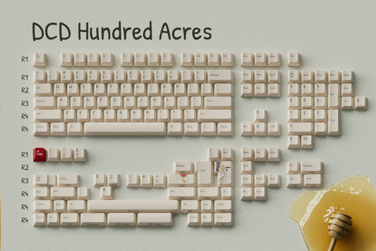 Drop + Bees.Keys DCD Hundred Acres Keycap Set - Base Kit