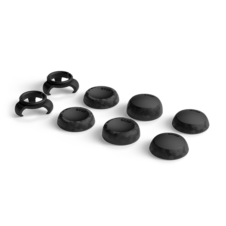 Thumbstick Grips - Tactic 8 Pack Black