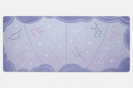 Drop Astrolokeys Desk Mat - Dreamscape Purple