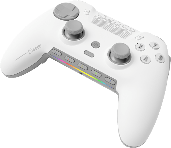 SCUF ENVISION PRO Wireless Gaming Controller for PC – White (Revival Series)